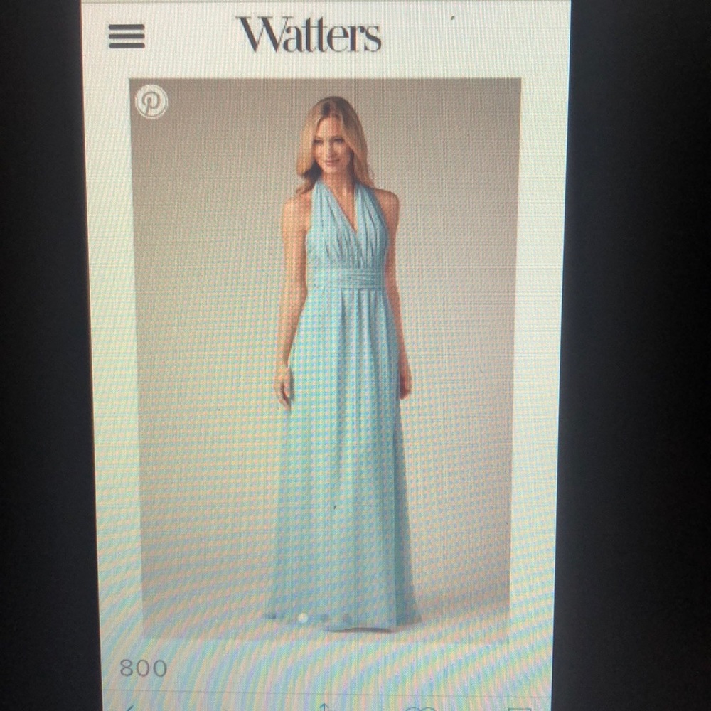 Wtoo by Waters, Style 800, Size 2, Light Blue